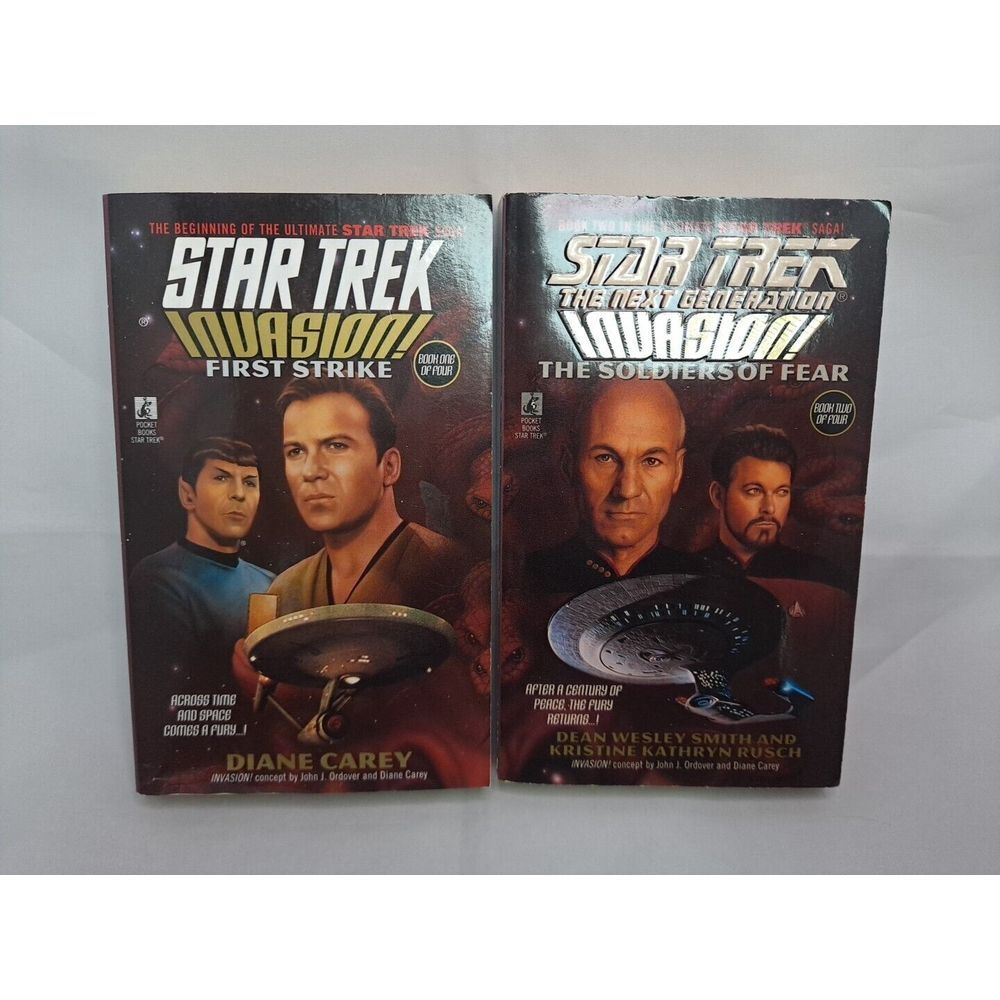 Star Trek- Invasion Series Books 1&2/ Pocket Books /1996